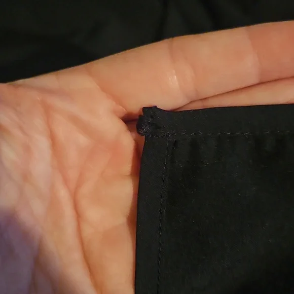 SHEIN Black Top with Multicolor Floral Sleeves - Picture 8 of 8